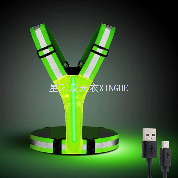 Hi Vis LED Safety Clothing Belts