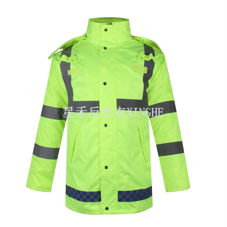 เสื้อกันฝนสะท้อนแสงเพื่อความปลอดภัย