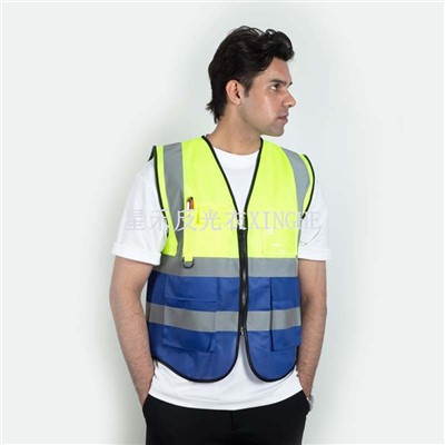 เสื้อผ้าสะท้อนแสงป้องกันความปลอดภัย